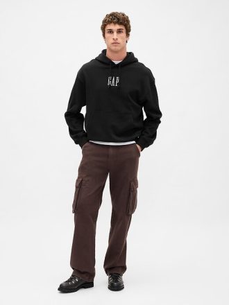 Sudadera con capucha extragrande y de peso pesado