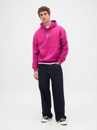 Sudadera con capucha extragrande y de peso pesado