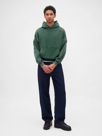 Sudadera con capucha extragrande y de peso pesado
