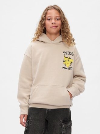 Sudadera con capucha gráfica para niños