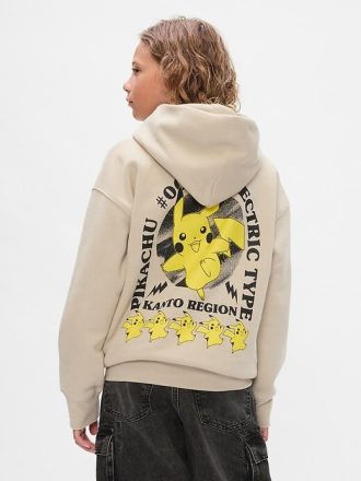 Sudadera con capucha gráfica para niños