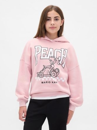 Sudadera con capucha gráfica VintageSoft para niños