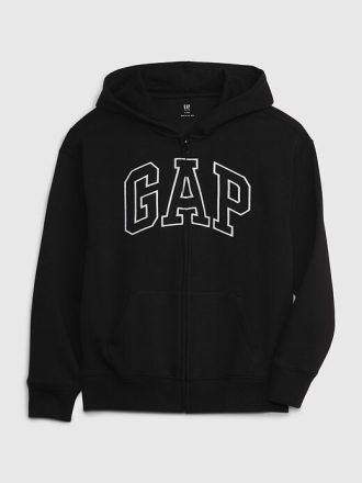 Sudadera con capucha para niños con el logotipo de Gap VintageSoft