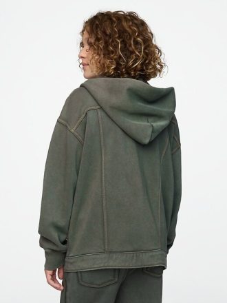 Sudadera con capucha y chaqueta vaquera para niños