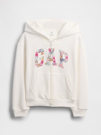 Sudadera con capucha y cremallera con el logotipo VintageSoft para niños