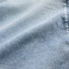 Sudadera con capucha y cremallera de mezclilla de punto para niños Sudadera con capucha y cremallera de mezclilla de punto para niños