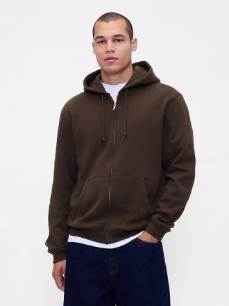 Sudadera con capucha y cremallera VintageSoft para adultos