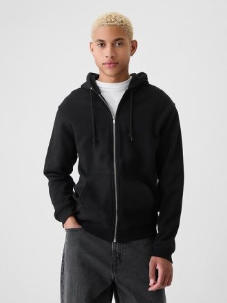 Sudadera con capucha y cremallera VintageSoft para adultos