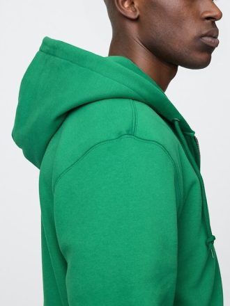 Sudadera con capucha y cremallera VintageSoft para adultos
