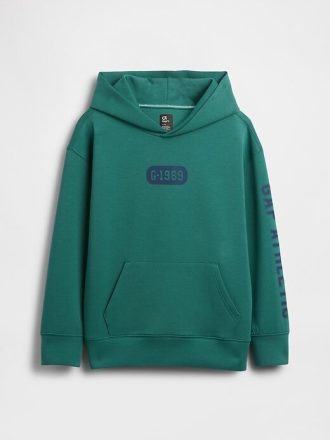 Sudadera con capucha y logotipo de secado rápido GapFit Tech para niños