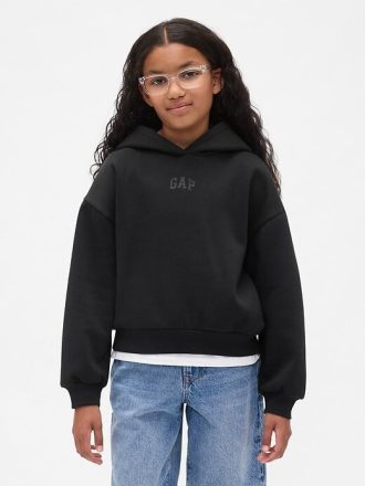 Sudadera con capucha y logotipo VintageSoft para niños