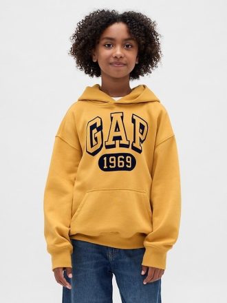 Sudadera con capucha y logotipo VintageSoft para niños Sudadera con capucha y logotipo VintageSoft para niños