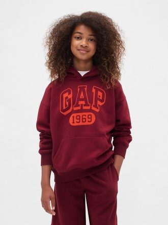 Sudadera con capucha y logotipo VintageSoft para niños