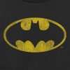 Sudadera con cuello redondo y gráfico del logotipo vintage de Batman de DC Comics para niños pequeños Sudadera con cuello redondo y gráfico del logotipo vintage de Batman de DC Comics para niños pequeños