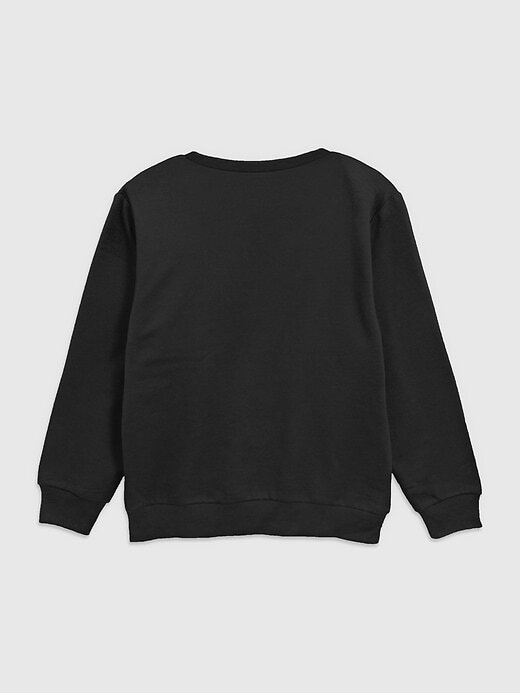 Sudadera con cuello redondo y gráfico del logotipo vintage de Batman de DC Comics para niños pequeños Sudadera con cuello redondo y gráfico del logotipo vintage de Batman de DC Comics para niños pequeños