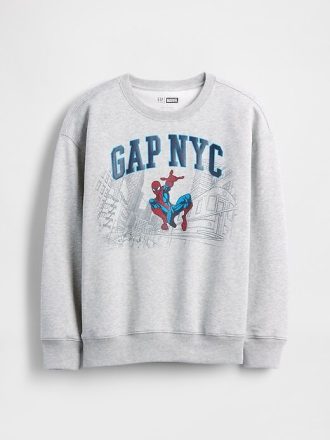 Sudadera con logotipo gráfico de Marvel para niños VintageSoft