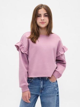 Sudadera con volantes VintageSoft para niños