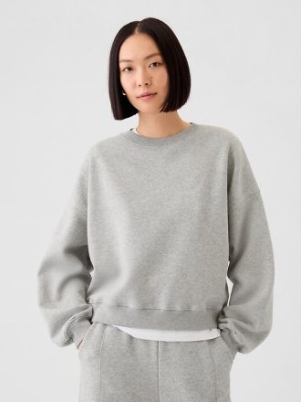 Sudadera de cuello redondo con cuña VintageSoft