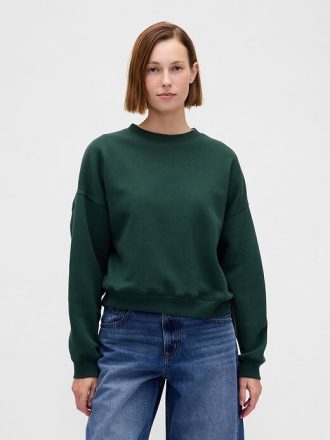 Sudadera de cuello redondo con cuña VintageSoft