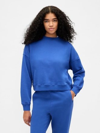 Sudadera de cuello redondo con cuña VintageSoft