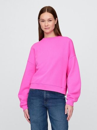 Sudadera de cuello redondo con cuña VintageSoft