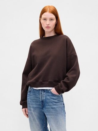 Sudadera de cuello redondo con cuña VintageSoft Sudadera de cuello redondo con cuña VintageSoft