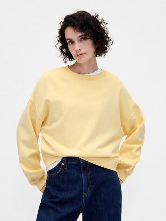 Sudadera de cuello redondo con cuña VintageSoft