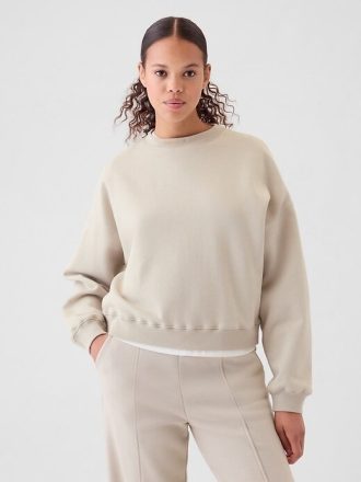 Sudadera de cuello redondo con cuña VintageSoft