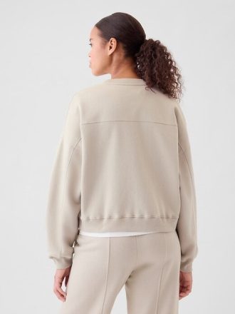 Sudadera de cuello redondo con cuña VintageSoft