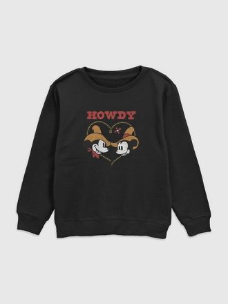 Sudadera de cuello redondo para niños pequeños de Mickey y sus amigos Howdy