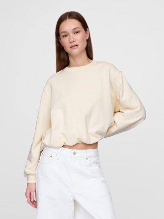 Sudadera de felpa francesa de peso pesado con burbujas