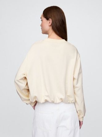 Sudadera de felpa francesa de peso pesado con burbujas