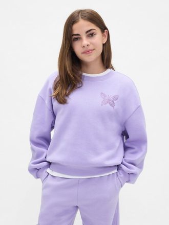 Sudadera Dolman suave vintage para niños