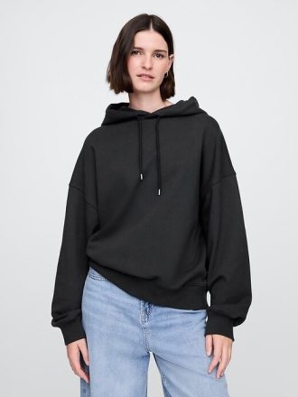 Sudadera extragrande con capucha de felpa francesa de peso pesado