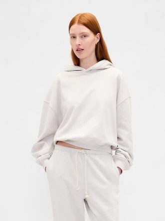 Sudadera extragrande con capucha de felpa francesa de peso pesado