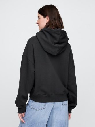 Sudadera extragrande con capucha de felpa francesa de peso pesado