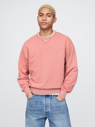 Sudadera extragrande de felpa francesa de peso pesado