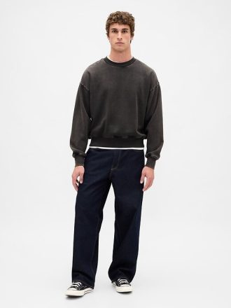 Sudadera extragrande de peso pesado