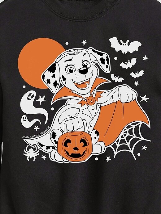 Sudadera polar con cuello redondo de Halloween de la Patrulla Canina para niños pequeños Sudadera polar con cuello redondo de Halloween de la Patrulla Canina para niños pequeños
