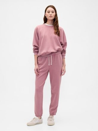 Sudadera raglán de felpa francesa de peso pesado