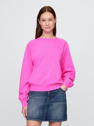 Sudadera raglán VintageSoft