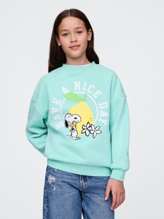 Sudadera túnica gráfica para niños