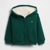 Sudadera térmica con cremallera y forro de sherpa para bebés y niños pequeños Sudadera térmica con cremallera y forro de sherpa para bebés y niños pequeños