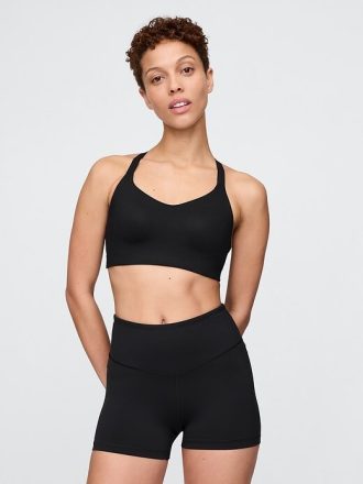 Sujetador deportivo de alto impacto con espalda cruzada GapFit Power