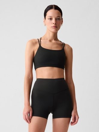 Sujetador deportivo de tiras de impacto medio GapFit Power