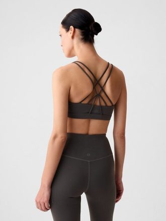 Sujetador deportivo de tiras de impacto medio GapFit Power