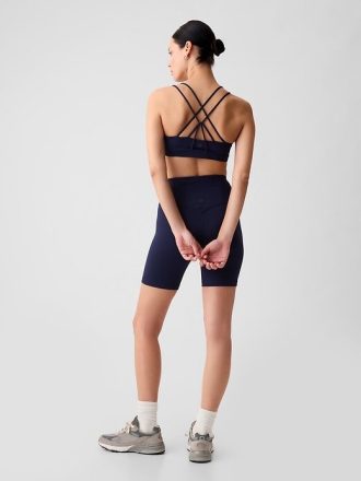 Sujetador deportivo de tiras de impacto medio GapFit Power