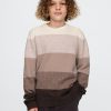Suéter de cuello redondo a rayas CashSoft para niños