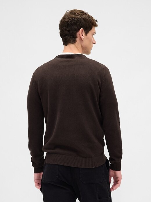 Suéter de cuello redondo CashSoft Suéter de cuello redondo CashSoft