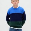 Suéter de cuello redondo relajado CashSoft para niños
